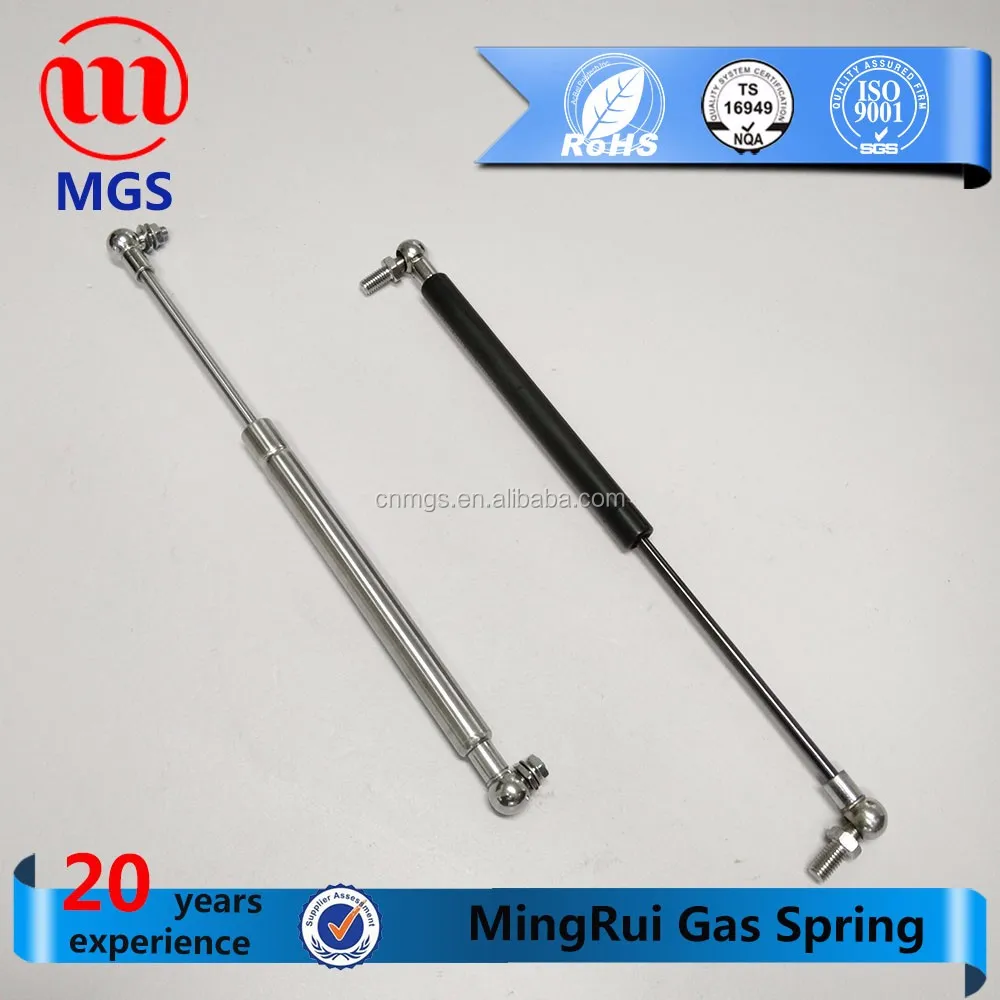 2016 hot sale gas strut for car trunk and back door with ball