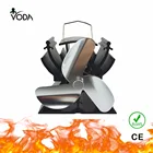 VODA cheap self powered stove fan for heat circulating without electricity