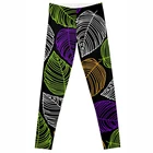 CANDICE ELSA new fashion leaf printed fitness legging sexy pants workout wholesale plus size sexy leggings for women