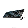 Programmable short float keys switch back light wireless blue switches detach cable key-board keyboard