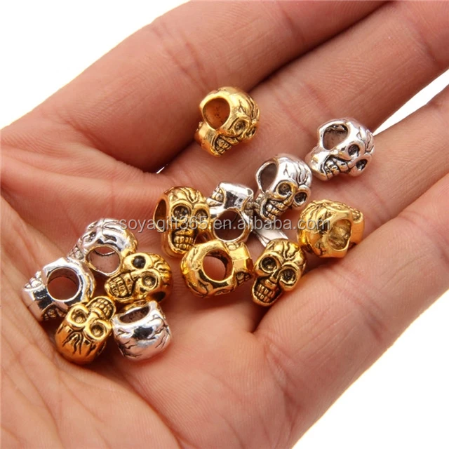 charm pendant spacer beads for strength meditation bracelet diy