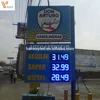 Gas Station LED Price Display Sign in Red Color