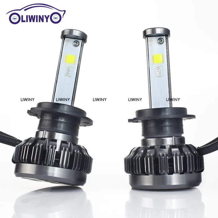 Auto Lighting System V Led Headlamp W Rgb Color Car H