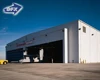 Pre-Engineered Modular Prefabricated Iso & Ce Certificated Industrial Light Steel Aircraft Air Hangar In Algeria