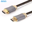 Braided Ethernet Cable OEM/ ODM Wholesale Braided Ethernet 1080p A Type HDMI Cable