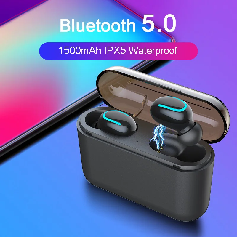 2019 eaby Hot sell TWS Q32 V5.0 blue tooth earphone headphone wireless earphone - ANKUX.COM