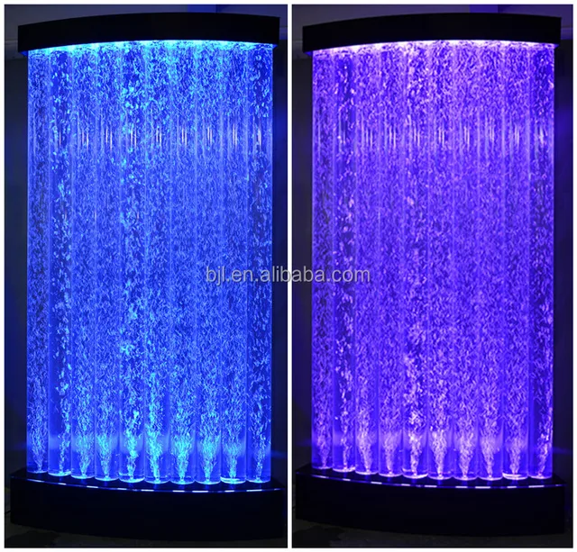 led water bubble acrylic banquet hall stage backdrop design