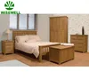 W-B-0013 modern oak wood bedroom furniture