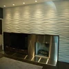 hot sale eco-friendly 3d HDF texture interior decorative wall panels