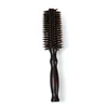 Manufacturer eco friendly natural wooden hairbrush wood round hair brush with boar bristle