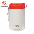 Custom made wet wipes in canister/tube/barrel/bucket with private label