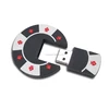 new product Poker chip usb pen drives, Poker chip usb flash drive, OEM customized shape 2D 3D pvc usb drive alibaba china
