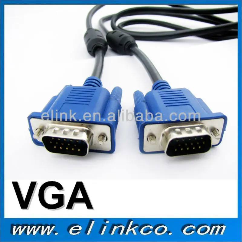 6FT 10FT 25FT 50FT 75FT 100FT HD15 VGA Monitor Cable M/M Male to Male Cord for HDTV PC - ANKUX.COM