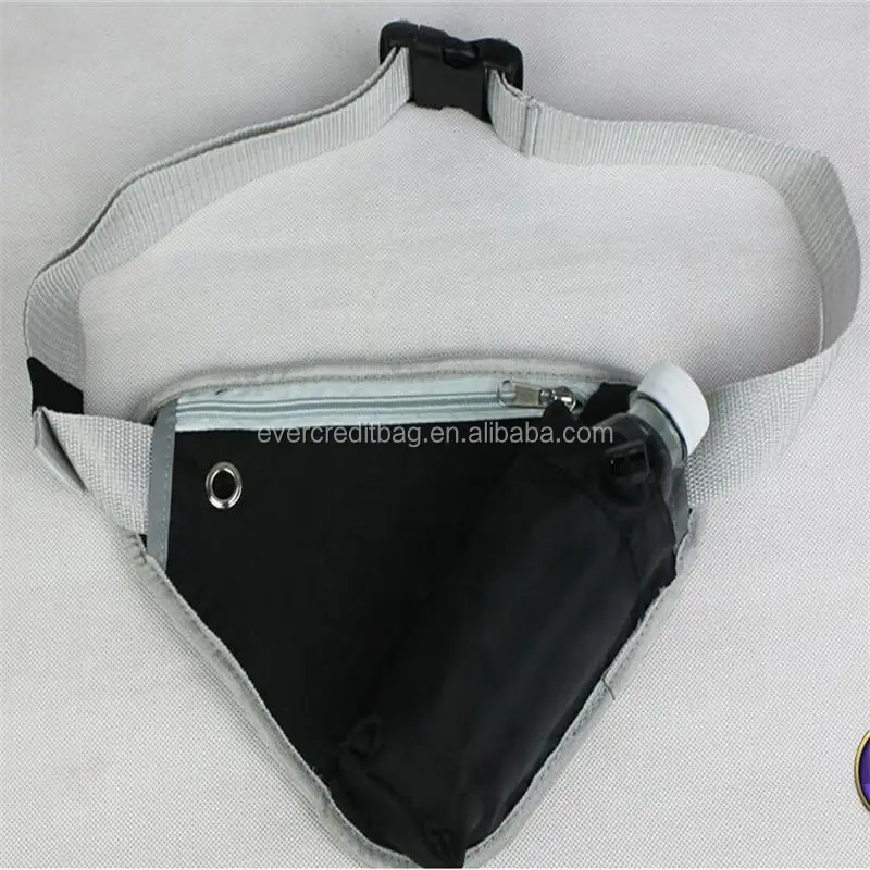 Cheap Sport Waist Bag, running sport belt with bottle holder