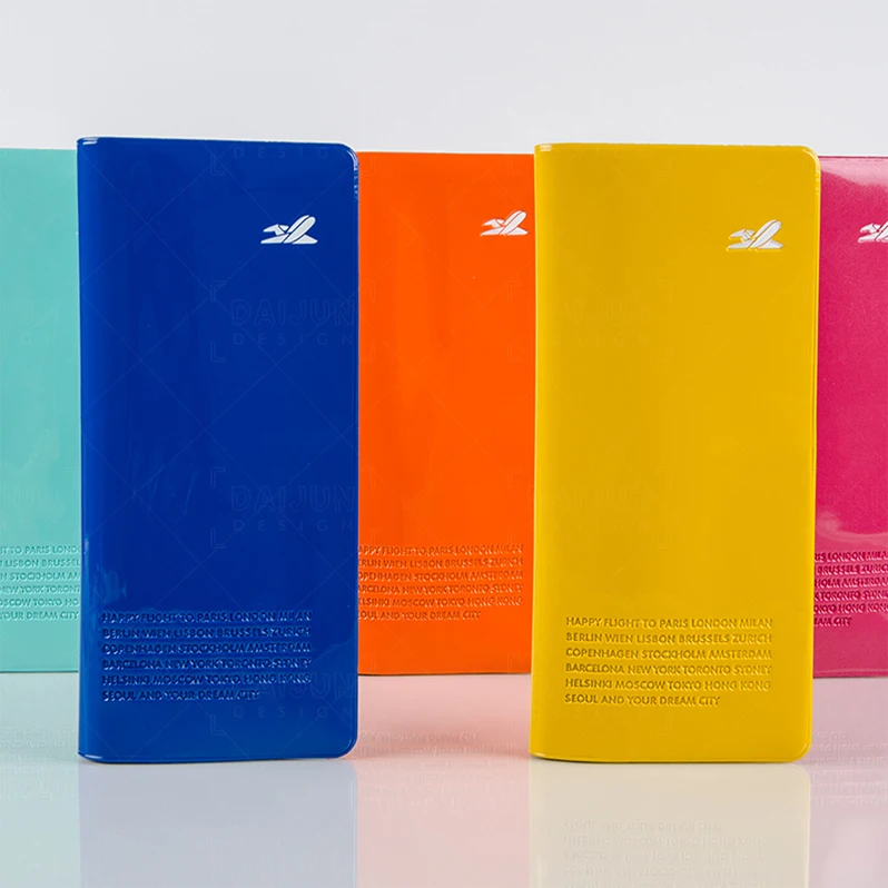 Fancy bright PVC Travel Wallet passport cover custom logo travel passport wallet holder, Various color
Fancy bright PVC Travel Wallet passport cover custom logo travel passport wallet holder, Various color