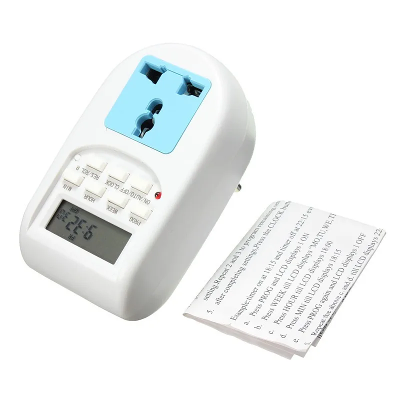 High quality EU Type Weekly Digital Timer Switch AL06 Products from