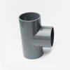 High Temperature Resistant UPVC Pipe Fitting Plumbing Equal Tee for Water Supply System