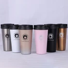 Stainless Steel Stainless Steel Double Wall Vacuum Portable Coffee Cup With Lid