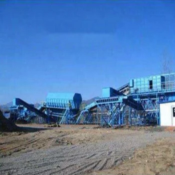 City urban construction waste garbage recycling plant for household municipal