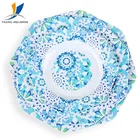 OEM eco friendly homewares decor china style dishes kitchen ware restaurant dinner melamine soup plate for sale