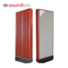 Removable wooden two functions sound absorption diffusion acoustic panel for music room