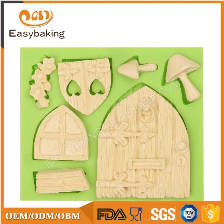 ES-4605 Cartoon Theme Silicone Fondant Cake Decorating Mold