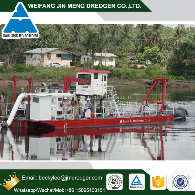 cutter and suction dredger