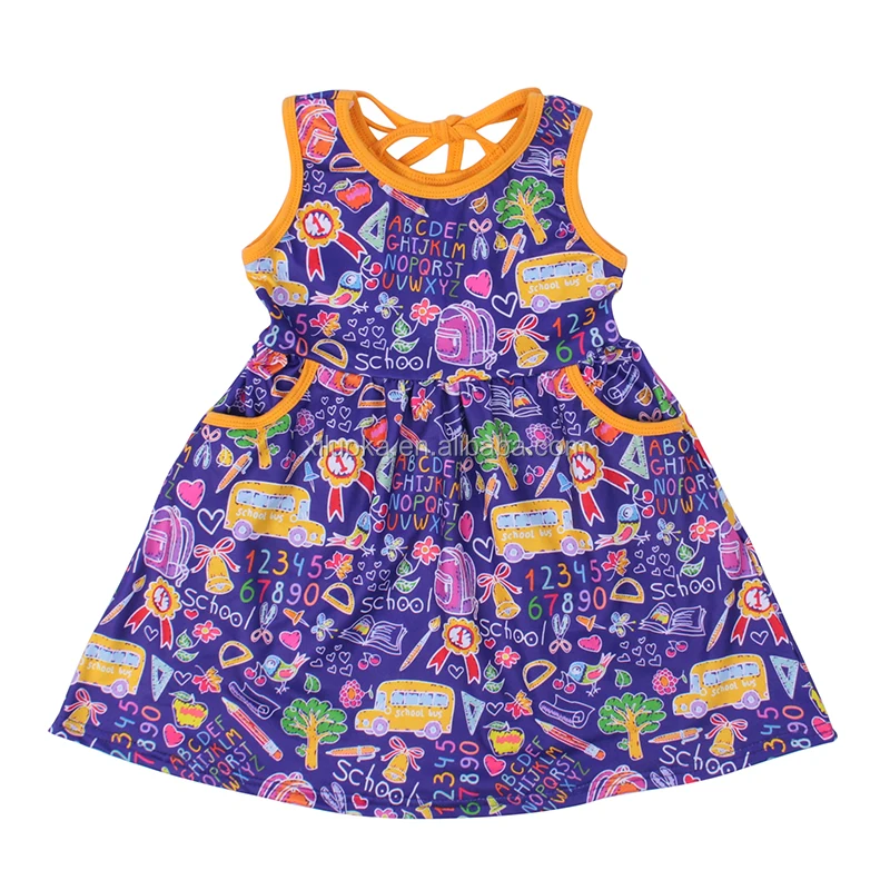 Back To School Boutique Dresses Purple Color Sleeveless Wholesale Baby Girls Dresses, Picture
Back To School Boutique Dresses Purple Color Sleeveless Wholesale Baby Girls Dresses, Picture