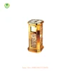 Golden Rome style marble granite ashtrays/cylindroid outdoor ashtray stand/fine quality bedroom recycling bins QX-147E
