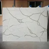 Calacatta quartz stone engineered artificial marble sheets slab tile with m2 price