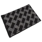 Fashion scarf black and white color silk scarf High quality 100% pure silk jacquard scarf for men's and ladies