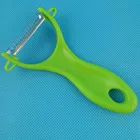 Good quality plastic handle stainless steel blade kitchen peeler