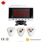 1-3keys button/Wireless call pager for restaurant and hospital ordering or managing system
