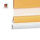 LANIS Day and night plain modern wand motorized zebra blinds for office and home zebra blinds mechanism