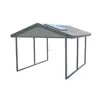 Standard metal sheds garages curved roof carport tent/steel frame carport