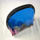 online shopping semi transparent pvc cosmetic case