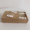 Eco friendly CE ISO certification 100% biodegradable drawer paper box baby cleaning cotton swabs