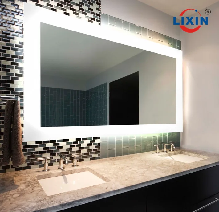 Bathroom Mirror India polished and frosted mirror makeup case with lighted mirror Bathroom Mirror India polished and frosted mirror makeup case with lighted mirror
