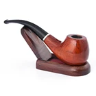 Jiju JL-001M Smoking Pipe Classic Wood Pipe for Smoking