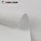 New fashion heavy 1 pass blackout flocked jacquard polyester roman blinds fabric for french window