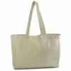 Calico shopping bag Cotton canvas natural Custom print