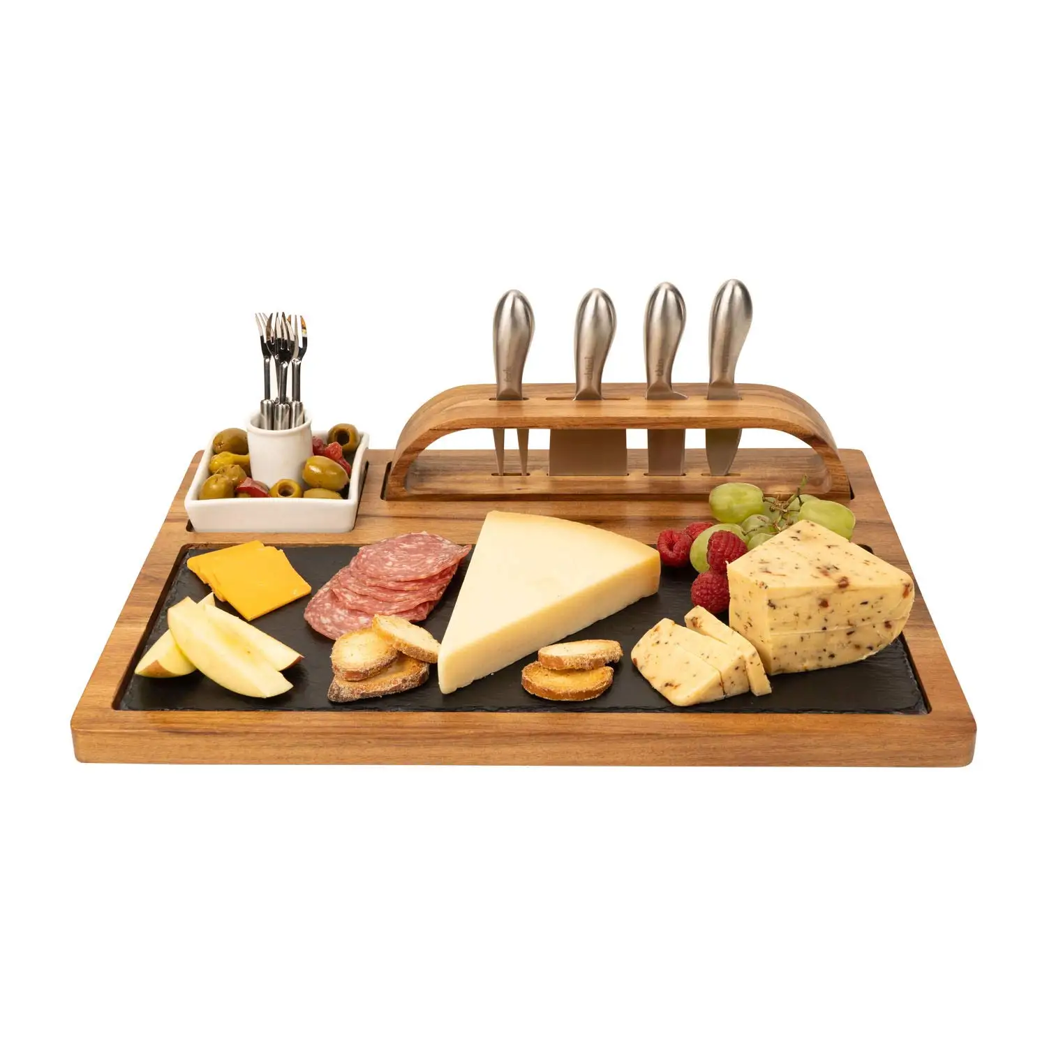 Planche Fromage En Velour Ensemble De Pi Ces Comprenant Couteaux