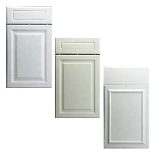 Personnalisé Offre Spéciale standard Australien blanc finition PVC armoires de cuisine porte
