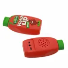 Amazon Best Seller Mini Colorful Portable Logo Round Custom Wireless Speaker Ketchup Shaped Music Soundbars Nice Gifts