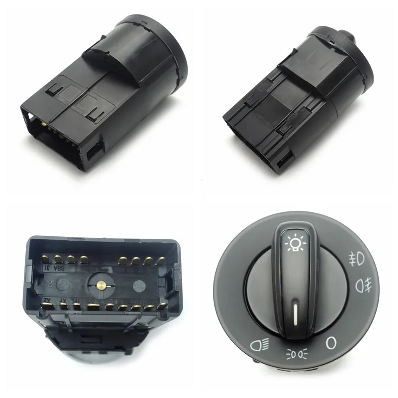 IHLSVW014 Car Headlight Head light Switch For VW Polo 6R0 941 531 E (7).jpg