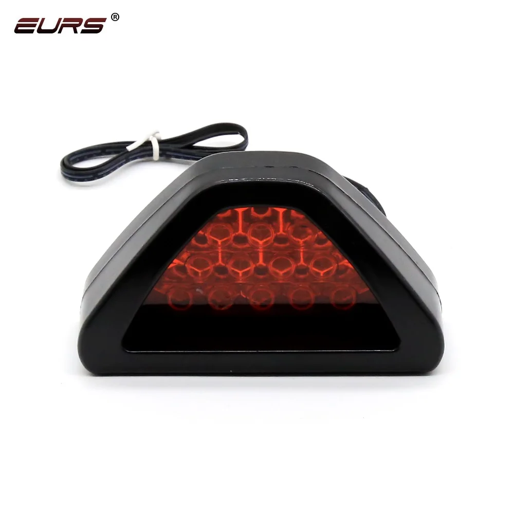 Eurs Pcs Brake Lights Universal F Style Led Red Rear Tail Third