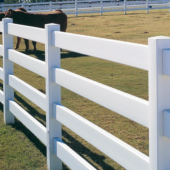 Blanc populaire de haute qualité clôture de vache