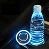 USB Charger RGB Light LED Car Cup Holder Coaster