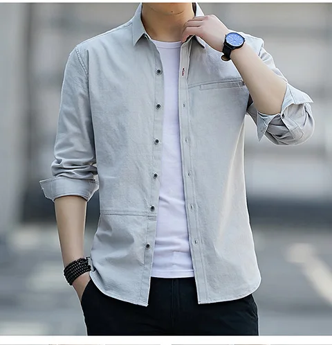 Men Shirt Mens Casual Shirts Autumn Long Sleeve Slim Fit Male Tuxedo Dress Shirt Plus Size M-4XL
Men Shirt Mens Casual Shirts Autumn Long Sleeve Slim Fit Male Tuxedo Dress Shirt Plus Size M-4XL