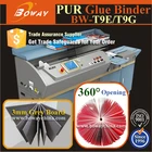 PUR glue 200-300 books/hour A3 A4 publishing house book binder machine
